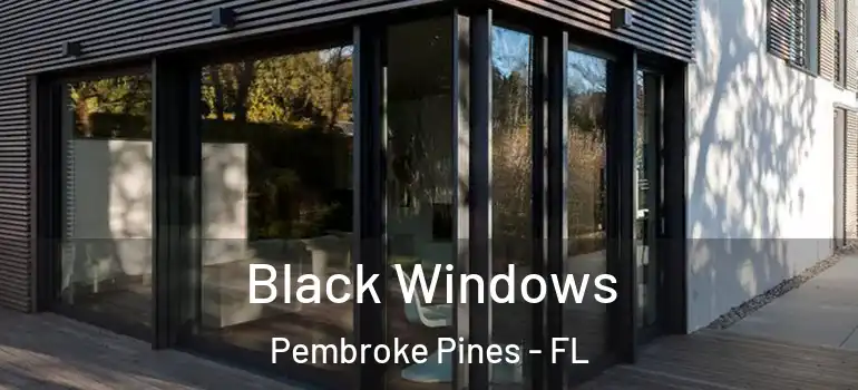  Black Windows Pembroke Pines - FL
