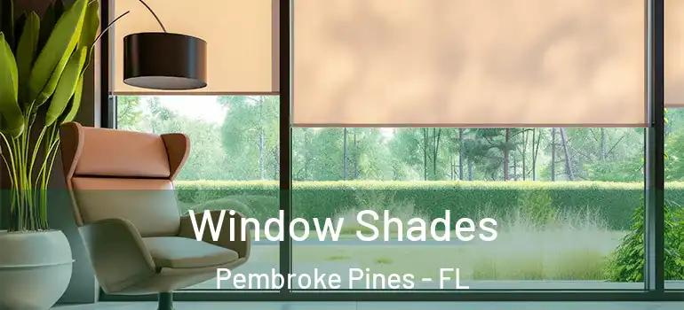  Window Shades Pembroke Pines - FL